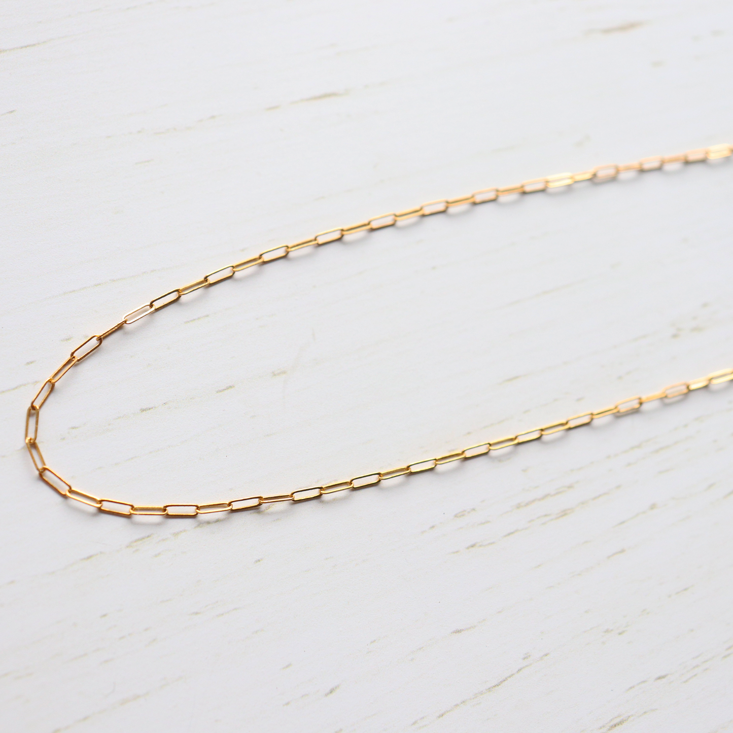 Paperclip Necklace - Gold - Aligned Gemini Co