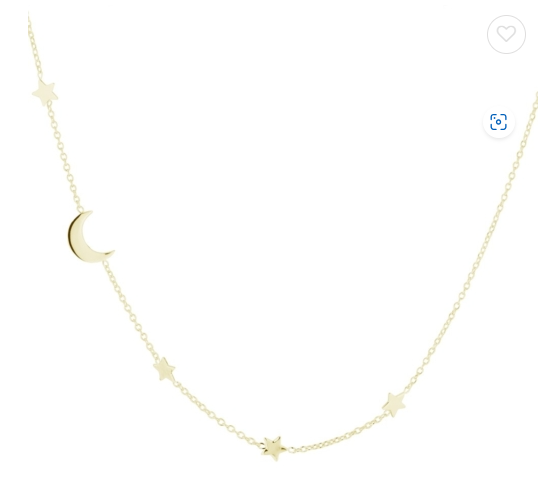 Stars and Moon Necklace - Aligned Gemini Co