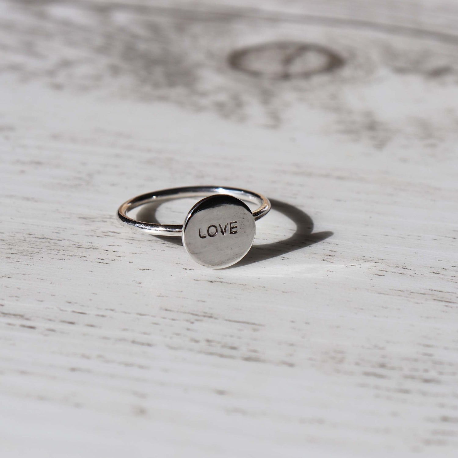 LOVE Ring - Vintage Rose Handmade Jewellery