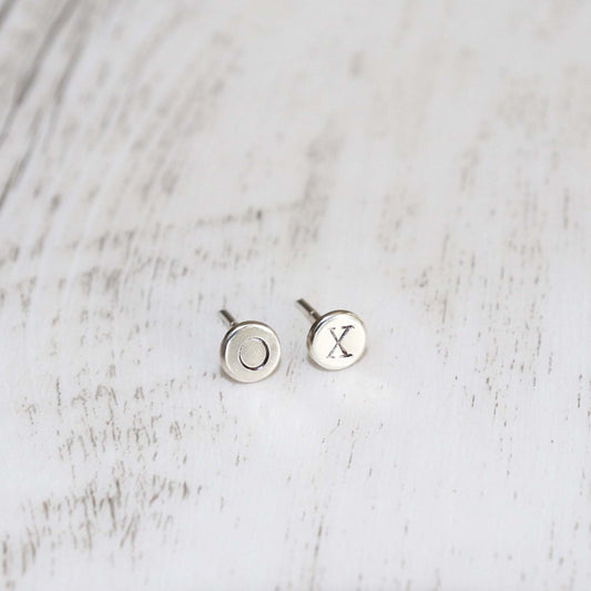 XO Studs - Vintage Rose Handmade Jewellery