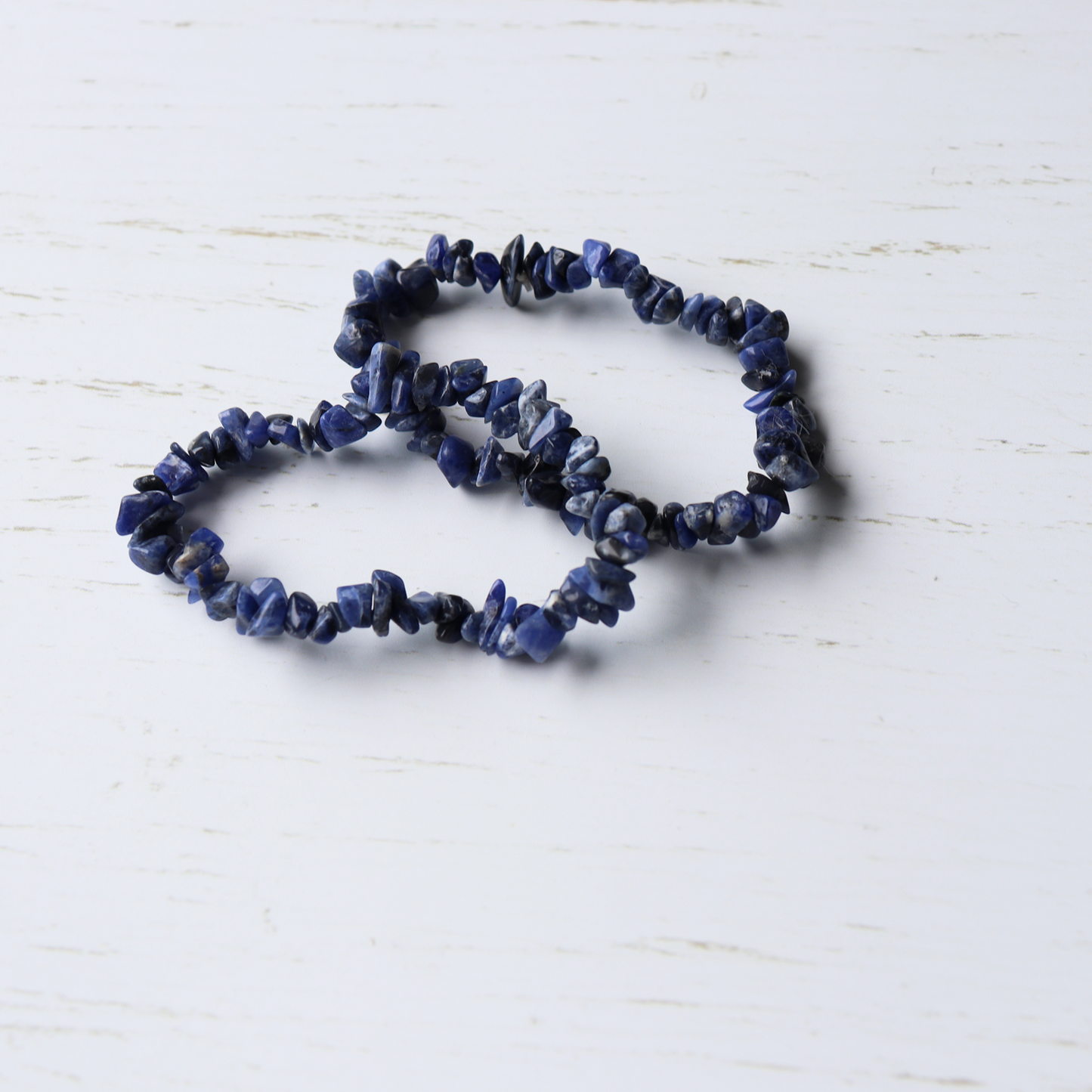 Sodalite crystal bracelet - Vintage Rose Handmade Jewellery