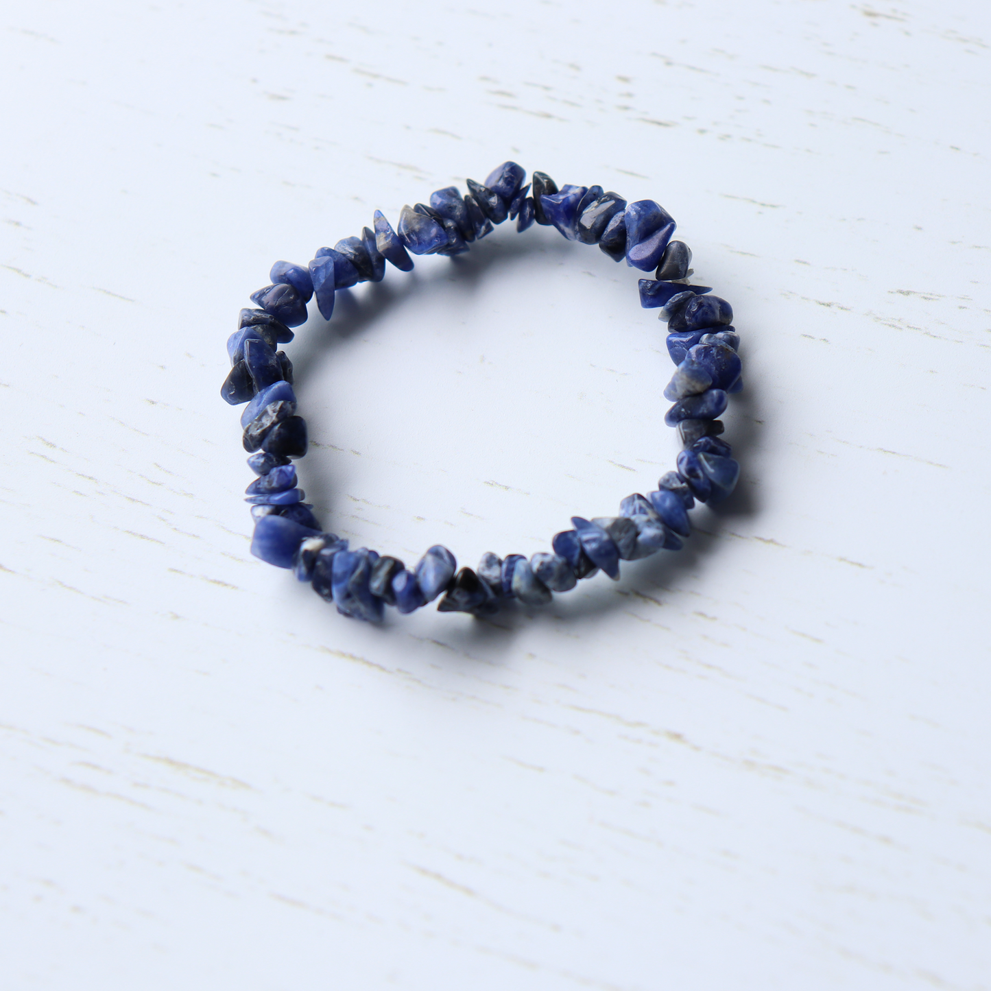 Sodalite crystal bracelet - Vintage Rose Handmade Jewellery