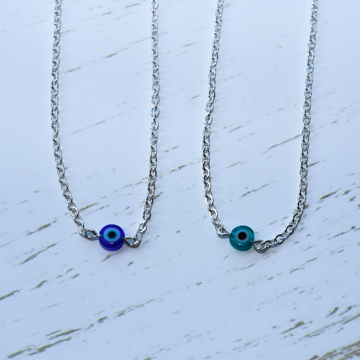 Evil Eye choker - Vintage Rose Handmade Jewellery