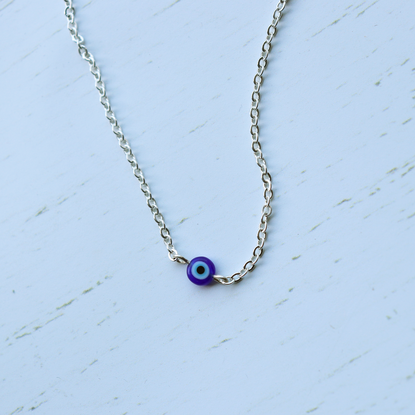 Evil Eye choker - Vintage Rose Handmade Jewellery