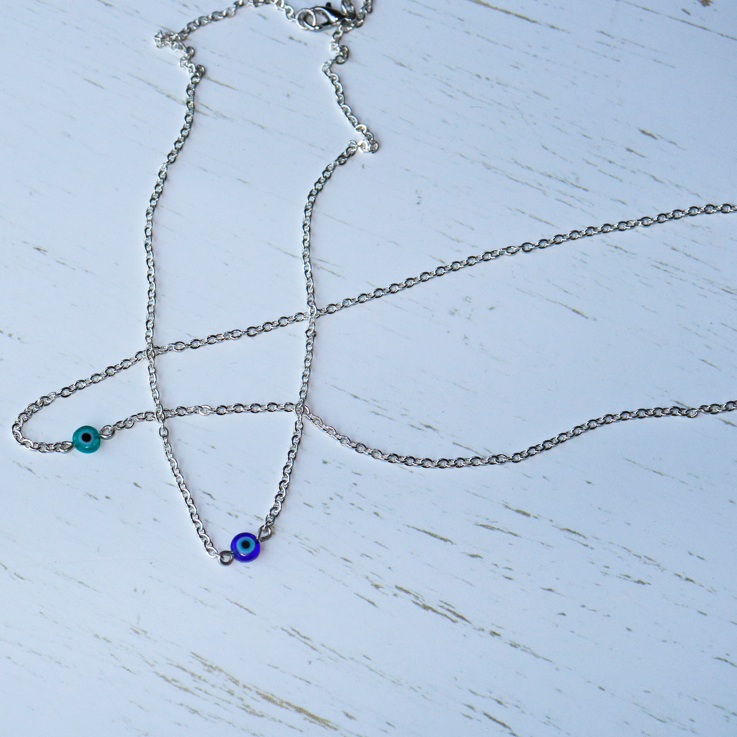 Evil Eye choker - Vintage Rose Handmade Jewellery